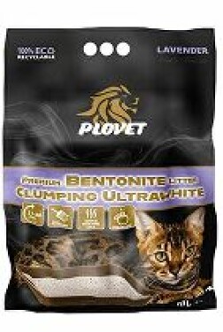 Podestýlka Plovet Premium Wh.Bentonite Lavender 10l