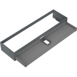 MEXEN - Box-A skříňka pro umyvadlo 160, 1 šuplík, grafit mat 91AX0-1600-235-1-66