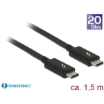 DeLock Thunderbolt 3 USB-C (M)-(M) 1,5 m / Kabel / USB 3.1 Gen 1 / DisplayPort 1.2a / 5 A (84846)