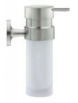 DURAVIT - Starck T Dávkovač mýdla s držákem, matné sklo/kartáčovaný nerez 0099357000