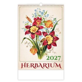 Kalendář nástěnný 2027 - Herbarium