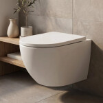WC se sedátkem softclose závěsné SAT bílé vírové SAT67010RTORP SAT67010RTORP