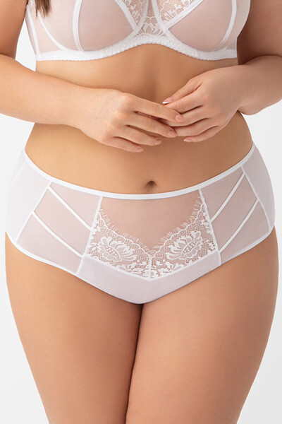 Gorsenia K497/1 Barva ráje: bílá 4xl