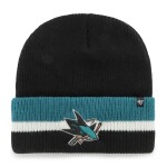 47 Brand Pánská Zimní Čepice San Jose Sharks Split Cuff 47 CUFF KNIT Black