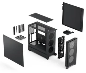 Fractal Design Pop 2 Air černá / ATX / 2x USB 3.2 / 3x 120mm / bez zdroje / prachové filtry (FD-C-POA2A-01)