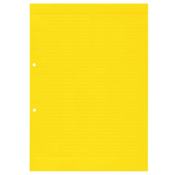 Weidmüller 1670380000 označení přístroje žlutá 10 ks