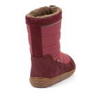 Dívčí zimní barefoot sněhule UP TEX SNOW WOOL Bordeaux G3160249-4 - 36