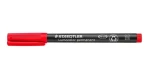 Staedtler Lumocolor 317 M červená / Popisovač / Permanentní / 1 mm / OHP (317-2)