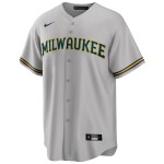 Nike Pánský dres Milwaukee Brewers MLB Road Velikost: M