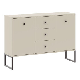 FRONTI Komoda LINEA 2D3S kašmírová
