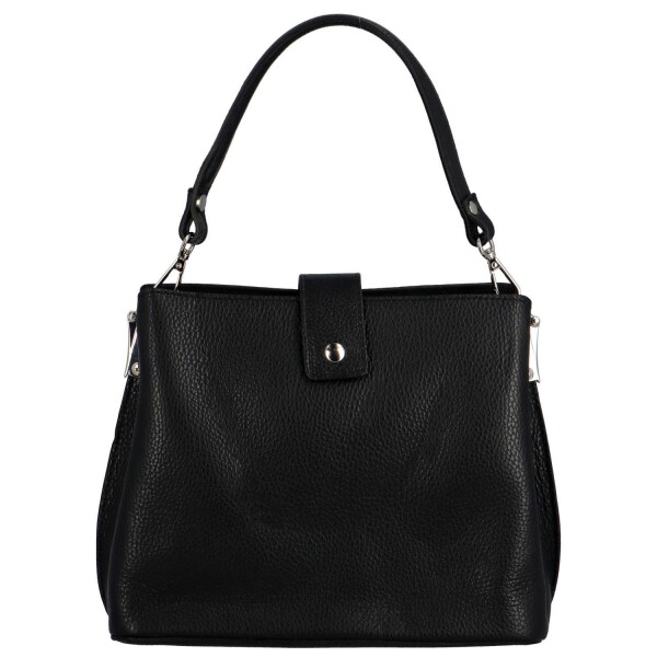 Dámská kožená crossbody kabelka Marianna, černá