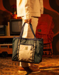 Topo Designs Mountain Utility Tote Forest/Bone White