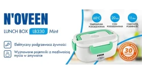 Lunch Box LB330 mátová / Vyhřívaný box na jídlo / kompaktní design (NOVEENLB330)
