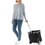 Nákupní košík na kolečkách Reisenthel Carrycruiser černý