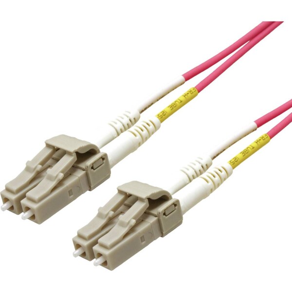 Roline 21.15.8856 optické vlákno optické vlákno kabel 7.00 m fialová [2x zástrčka LC - 2x zástrčka LC] Multimode OM4