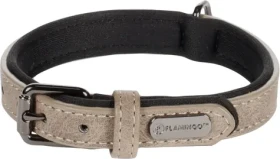 Flamingo Delu Obojek s neoprenovým polstrováním Taupe XS/S (FLA-519315)