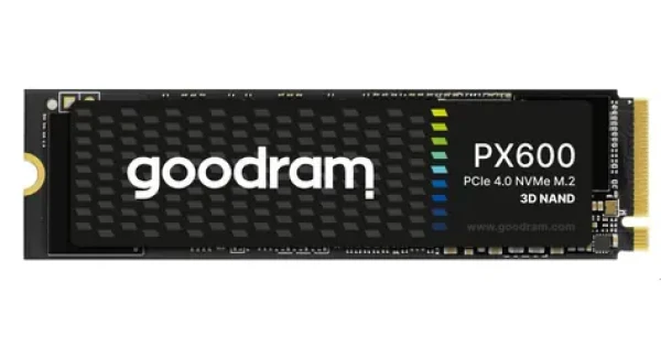 GOODRAM PX600 250GB / M.2 2280 NVMe / PCIe 4.0 / 3D NAND / R: 3200MBs / W: 1700MBs (SSDPR-PX600-250-80)