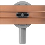 REA - Odtokový žlab Neox Slim pro Brushed Copper 60 REA-G4805