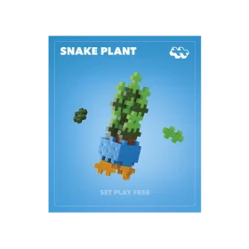 PLUS-PLUS Stavebnice Kytky Snake Plant