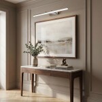 Koupelnové nástěnné LED svítidlo APP1871-1W 80cm CHROME OSW-66027