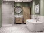 INVENA - Umyvadlová vysoká baterie Kalitea Trend, chrom BU-72-W01-V