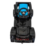 Mamido Dětský elektrický traktor G320 s radlicí modrý