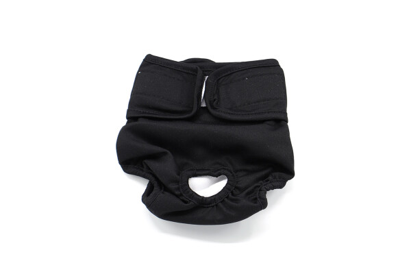 Lada hárací kalhotky pro psa Barva: Černá, Obvod slabin (cm):