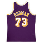 Mitchell & Ness Pánský dres Los Angeles Lakers NBA Dennis Rodman #73 Swingman - Fialová Velikost: L