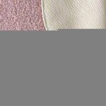 DumDekorace Kulatý huňatý koberec s vysokým vlasem růžový Šířka: 120 cm | Délka: 120 cm