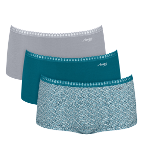 Sloggi GO Crush Short C3P - UNKNOWN - SLOGGI UNKNOWN - SLOGGI MULTIPLE COLOURS 22 S