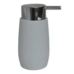 MSV Dávkovač mýdla ASTI šedý / plast / 230 ml