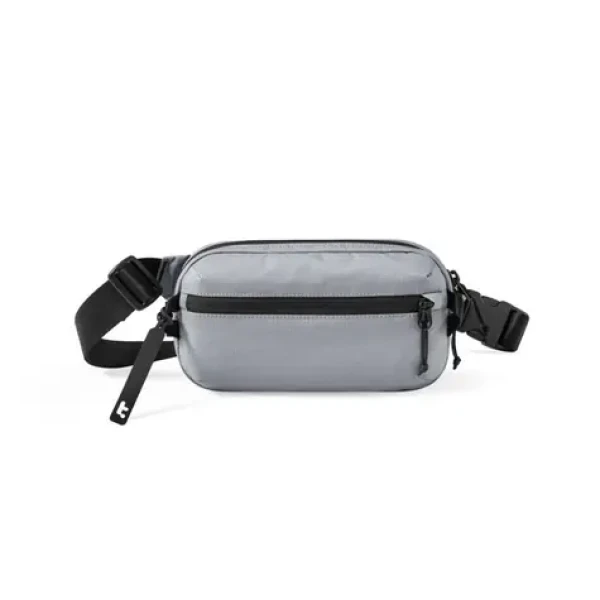 Tomtoc Aviator T33 Chest Bag S šedá / kompaktní ledvinka / 1.5l (TOM-T33S1G1)
