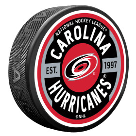 Mustang Puk Carolina Hurricanes NHL Gear Textured Puck