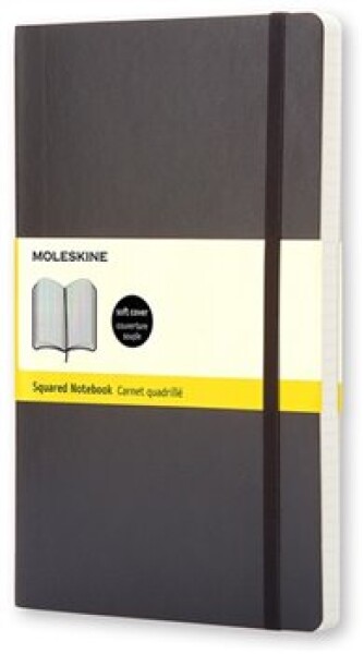 Moleskine Zápisník S měkké desky černý čtverečkovaný A6 96 listů