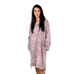 HOSH Mikinové šaty BLAIR Velikost: UNI, Barva: Bílá