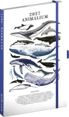 NOTIQUE Planbook Marine Life 2027 / Diář a zápisník / 13 × 21 cm / mezinárodní svátky