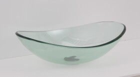 OLSEN SPA - Skleněné umyvadlo na desku DEVENTER 55×37×16 OLKLTG108