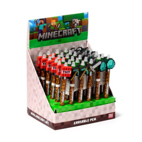 Minecraft Gumovatelná propiska