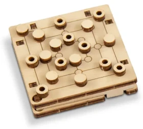 WOODEN CITY 3D Dřevěné puzzle hra mini Mlýn