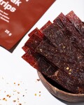 Vilgain Sušené steakové proužky BIO – chilli 25 g