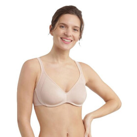 Dámská zmenšující podprsenka s kosticemi DIM GENEROUS MINIMIZER BRA - DIM - tělová 75 D