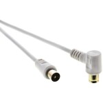 SENCOR SAV 169-050W anténní koaxiální kabel M-F 90° 5m (8590669115723)