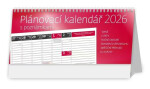 Kalendář stolní 2026 - Plánovací kalendář s poznámkami