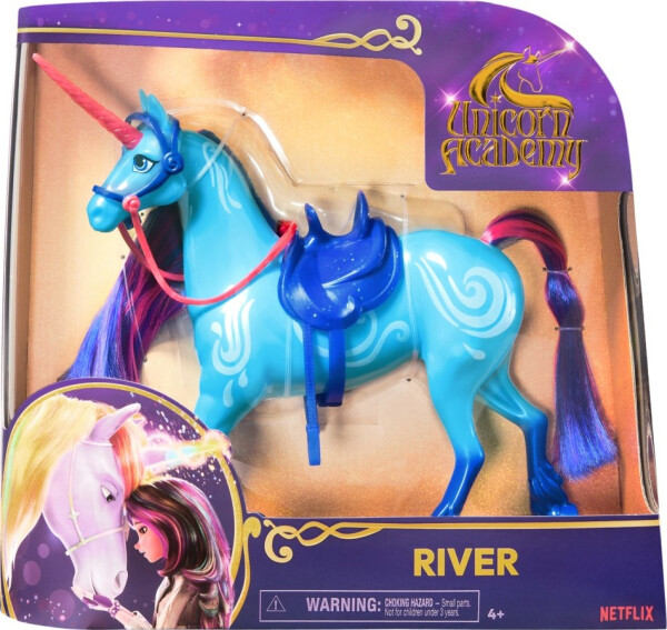 Unicorn academy česací jednorožec 28 cm River - Spin Master