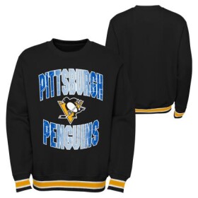 Outerstuff Dětská Mikina Pittsburgh Penguins Classic Blueliner Crew Neck Velikost: Dětské L (13 - 14 let)