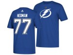 Pánské Tričko Tampa Bay Lightning Victor Hedman #77 Fanatics Branded Number Velikost: