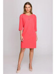 Dámské šaty S394 Korálová - Stylove korálová L