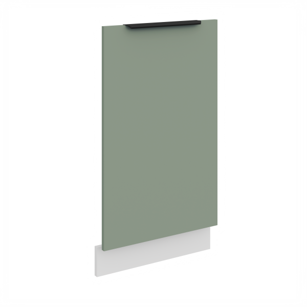 Dvířka na vestavnou myčku nádobí Aria ZM 713x446 Barva korpusu: Bílá, Barva dvířek: SA - Aquamarine AFM