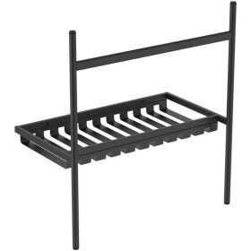 IDEAL STANDARD - Conca Kovový podstavec pro umyvadlo 80 cm, hedvábná černá E2654XG