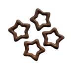 Dortisimo Michelle čokoládová dekorace Hvězdičky mléčné otevřené (6 ks)